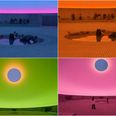 Den er verdens største, og der er kun en eneste af slagsen. Den ligger i ved Kunstmuseet Aros i Aarhus: The Dome A Skyspace by James Turrell - As Seen Below. Collage: Florian Holzherr/Tahmasbi
