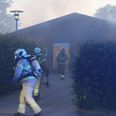 Det er nødvendigt at genhuse nogle beboere efter branden. Foto: Presse-fotos.dk