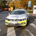 Politiet er tirsdag massivt til stede ved Aarhus Universitet. Foto: Mikkel Berg Pedersen/Ritzau Scanpix