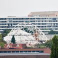 Kvinden og familien var på besøg her, da hun forsvandt. Foto: Gorm Olesen/Jyllands-Posten/Ritzau Scanpix