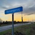 Danmark har fået et helt nyt vejnavn: Korsangervej. Foto: csj
