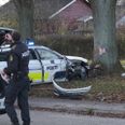 Politiet modtog anmeldelsen 10.38 fredag formiddag. Foto: Øxenholt Foto.