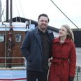 Rasmus Jordt og Johanna Apelgren danner tilsammen Apelgren Jordt Coffee. Et kafferisteri, der til foråret åbner også som café på havnen i Ebeltoft. Foto: Stine Østergaard