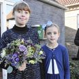 Evelyn Verge og Hannah Verge, Marianne Verges to døtre, var blomsterpiger. Dermed blev de 3. generation i familien Verge, der blev royale blomsterpiger.
