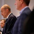 Sundhedsministeren på dagens pressemøde.