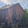 "Ikke noget større", kalder vagtchefen lørdagens brand i Hammel. Foto: Presse-fotos.dk.