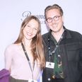 Alice Bier Zandén og forfatteren Thomas Korsgaard til premiere i Dagmar Teatret på moderens 'The First Lady' . Foto: Emil Agerskov.