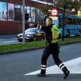 Færdselsbetjentene stod mandag morgen omkring kl. 07.30 klar ved Skolebakken, Spanien, Thorvaldsensgade i Aarhus C og på Silkeborgvej i Åbyhøj. Arkivfoto: Mikkel Berg Pedersen