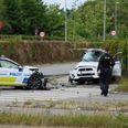 Uheldet skete på Hasle Ringvej i Aarhus. Foto: Presse-fotos.dk