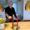Kim Eriksen, Hørning, springer ud som iværksætter med en adventsstage, der kan bruges 365 dage om året. Foto: Erland Rasmussen
