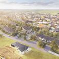 I det sydlige Søften kommer disse boliger til at ligge. Illustration: Tegnestuen Flæks og Bendix Arkitekter
