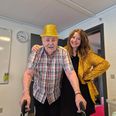 Jørn Kjær går forrest i fejringen af Solbjerg Plejehjems 50 års jubilæum i dag. Foto: Solbjerg Plejehjem
