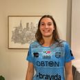 Anna Berger Wierzba i Aarhus United-trøjen. Foto: Aarhus United