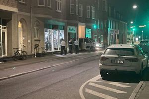 Politiet var fremme på få minutter, men det var ikke hurtigt nok til at fange tyven.