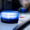 Der var blå blink i Feldballe mandag eftermiddag. Østjyllands Politi var til stede i efter anmeldelse. Ingen kriminel handling konstateret, og politiet forlod skyndsomt området igen. Arkivfoto