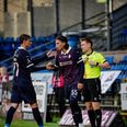 Henry Soares fik 22 minutter på banen. Han afløste en anden tidligere Grenaa dreng, Kasper Juncker, som netop er vendt tilbage til Randers FC. Foto: Randers FC