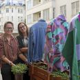 Katrine Hensberg (til venstre) og Gitte Steiniche har åbnet All Time Vintage i Nørregade.