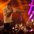 Travis Scott optrådte på sidste års Roskilde Festival. Her ses den 28-årige texanske rapper dog under en anden optræden. (Arkivfoto) - Foto: Steve Marcus/Reuters
