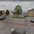 Rundkørslen i Østergade i Grenaa.