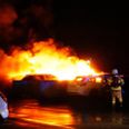 Brand på Fjældevænget i nat.