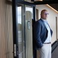 Brian Worm fik blot syv måneder i direktørstolen, men nåëde at se lufthavnshotellet i Aarhus Lufthavn blive færdigt. Foto: Casper Dalhoff