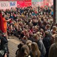 Flere arrangementer i teltet blev tilløbsstykker. Tilsendt foto