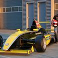 Mikkel Jensen fra Hasselager er blandt de få unge danskere, der er talentfulde nok til at køre Formel Masters i udlandet.