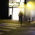 Sådan så det ud på Ekkovej i Hinnerup fredag aften. Foto: Presse-fotos.dk