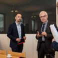 Borgmester Jacob Bundsgaard (S) og stadsdirektør Niels Højberg.
