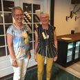 Ellen Mark sluttede som præsident og overrakte kæden til Lilly Pedersen. Pressefoto