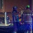 Politiet modtog alarmen klokken 18.46. Foto: Presse-fotos.dk