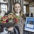 Anne Skarby efter at hun havde modtaget sin fagprøvepris.