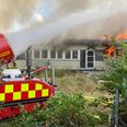 Robotten er en ombygget snekanon. Foto: Østjyllands Brandvæsen
