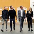 Frameos stiftere (fra venstre) Nikolaj Schmidt, Kasper Borup Graversen, Torben Ulrich og Emilie Christiansen. Foto: Presse