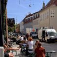 Otte mennesker blev i weekenden påkørt i Vestergade til den lokale vejfest. Privatfoto