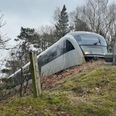 Arriva aflyser flere afgange på grund af påkørslen. Foto: Presse-fotos.dk