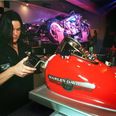 Et af Trains særkender var Harley-Davidson motorcyklen i baggrunden og tanken i forgrunden. Ejeren Chris-Anker Petersen drev en butik med motorcyklerne, som var hans store passion. Måske var den med til at skabe rockerrygterne om stedet. Arkivfoto: Morten Overgaard
