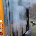 Brandvæsenet er fremme. Foto: Presse-fotos.dk.