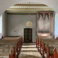 En illustration viser det nye orgel, der bliver placeret i Aidt Kirke. Orgelet koster 3,5 mio. kr. Foto: Vejerslev, Aidt og Thorsø Kirker