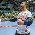Sidste år glippede pokalsejren. I år går Christoffer Bonde og Skjern Håndbold efter danmarksmesterskabet. Foto: Jens Chr. Nordestgaard