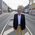 Carsten Skivild, formand, for Rønde Distriktsråd, har en plan klar for Rønde Midtby sammen med de øvrige i arbejdsgruppen. Foto: Lars Norman Thomsen