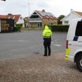 Fyns Politi havde både betjente, hunde og også droner ude i søgningen efter en 43-årig mand, der blev fundet livløs tirsdag omkring middag. Foto: Presse-fotos.dk.