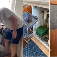 860 lejligheder på Rundhøj Allé i Højbjerg har tyvstartet den nye affaldsortering. Fotos: Jonas Wrede Hansen/privat