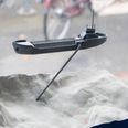 Udstillingen på Maltfabrikken, Skjulte Dybder, sætter fokus på sandsugning af havbunden. Denne fysiske model er et af elementerne i visualiseringen af Geodatastyrelsens scanninger af havbunden. Udført af Simon Strøyer.