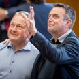 Malte Larsen (A) og Leif Lahn Jensen (A) leverede varen ved folketingsvalget. Så meget, at det blev til en top ti placering for begge i Østjylland målt på antal personlige stemmer. (Foto: Mads Claus Rasmussen/Ritzau Scanpix)