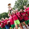 Ved den lidt skrabede og hemmelige corona-udgave af Kapsejladsen 2020 vandt medicinerne for tredje gang "Det gyldne Bækken". Foto: AtmosPhoto