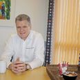 Direktør Peter Lading Sørensen, Sparekassen Djursland, får med købet af Sparekassen Kronjyllands afdeling i Tved gjort det klart, hvem der regerer i finansektoren på Mols. Arkivfoto: Lars Norman Thomsen