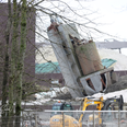 De synlige tegn på jordskred kom i begyndelsen af december 2023. Foto: Jan Szwed