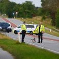 Både motorcyklisten og bilisten er kommet alvorligt til skade. Foto: Presse-fotos.dk
