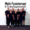 Mols Fysioterapi og træningscenter har 10 års jubilæum. Fra venstre: Lars Dohn, Mathilde Hebsgaard Høyen, Ulrick Welter, Stine Fauerholm Kristensen, Heidi Mikkelsen, Nathalie Lehner Nielsen, Simon Niemann. Pressefoto